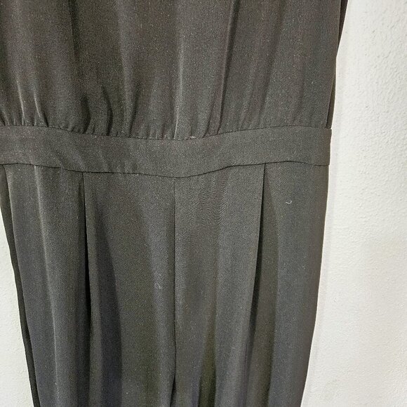 RENAME Bare Tie Back Straight Leg Black Women's Party Jumpsuit Size M - Picture 3 of 9